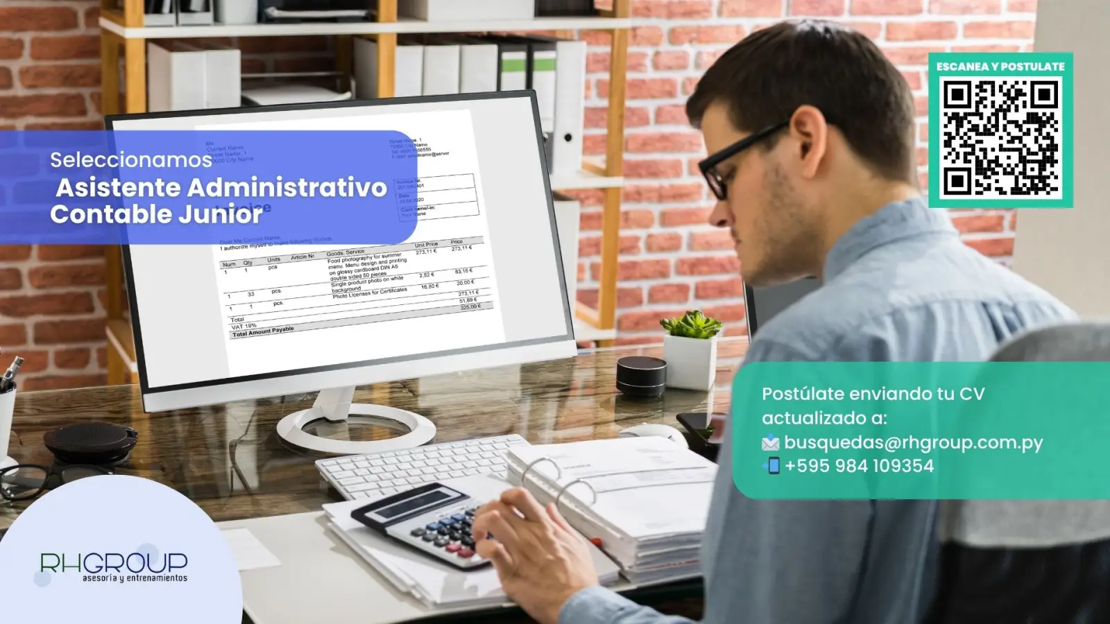 Asistente Administrativo Contable Junior