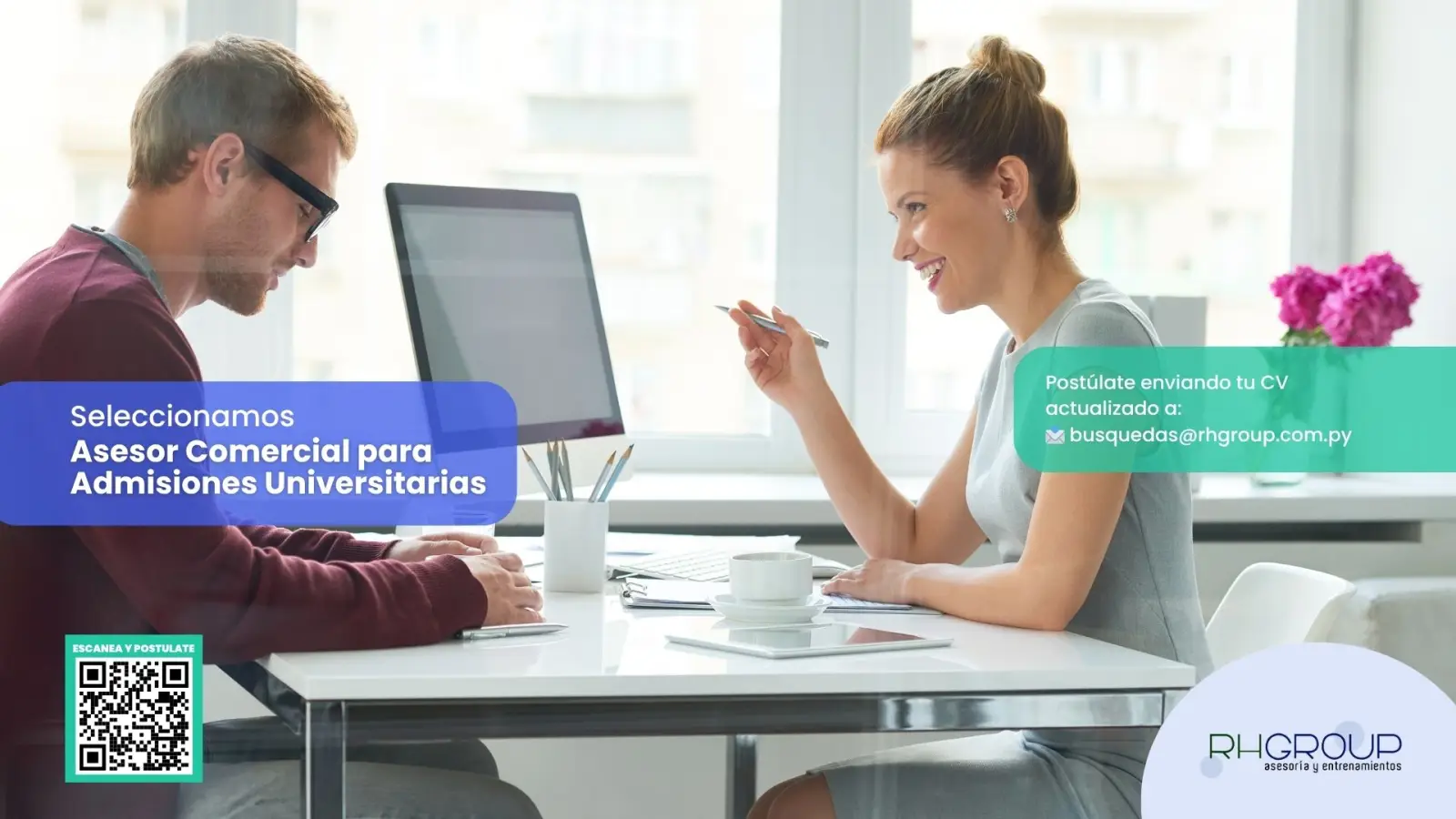 Asesor Comercial para Admisiones Universitarias